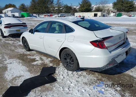 2020 Hyundai Sonata Sel z USA, uszkodzony, nr VIN 5NPEF4JAXLH002798